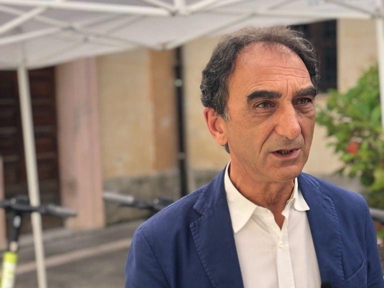 Il Sindaco di Catanzaro, Sergio Abramo, durante la presentazione del progetto