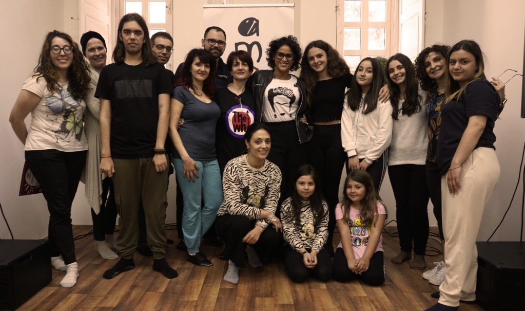 KARIMA INSIEME AI PARTECIPANTI DELLA MASTERCLASS