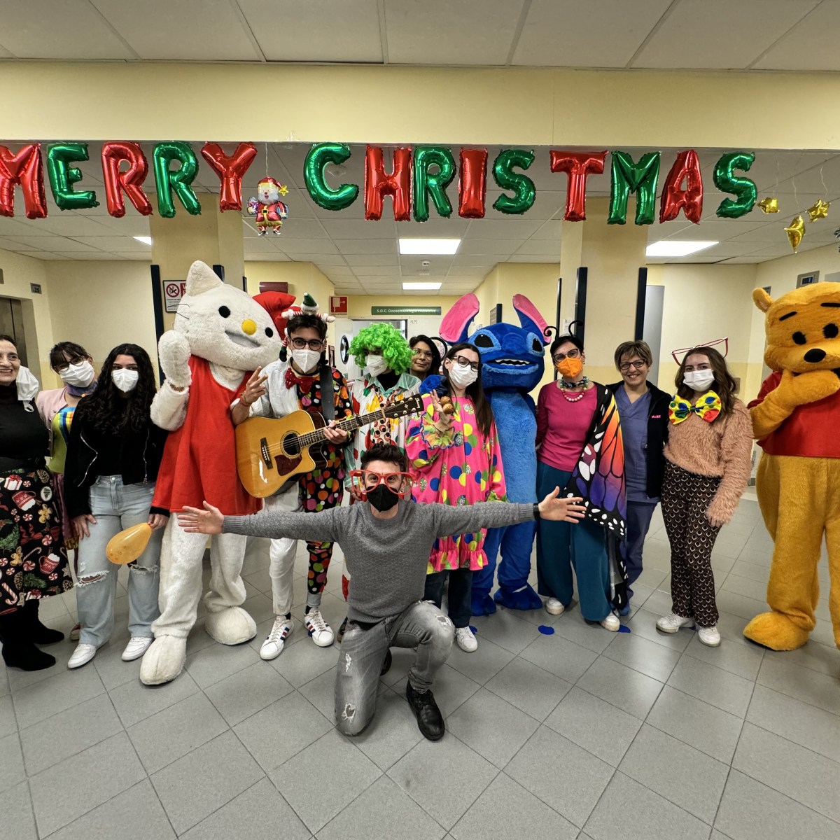 CATANZARO – ASPETTANDO LA BEFANA, PORTANDO UN SORRISO IN&nbsp;OSPEDALE